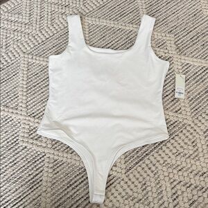 Francesca's Collections White Bodysuit